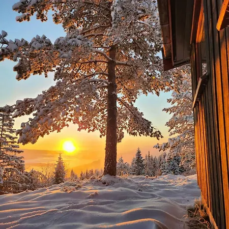 Cozy Private On Lifjell Vakantiehuis *